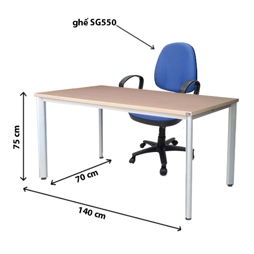 Bàn nhân viên Royal HR120C7