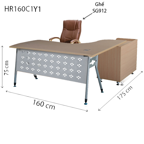 Bàn Giám Đốc Royal HR160C1Y1