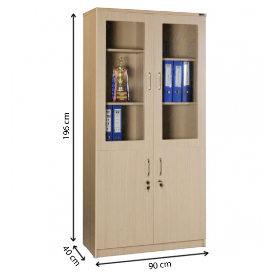 TỦ TÀI LIỆU GỖ HR1960-2B